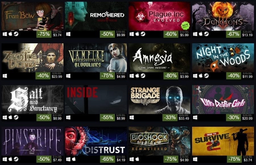 Best Games In The Steam Halloween Sale - Insider Gaming