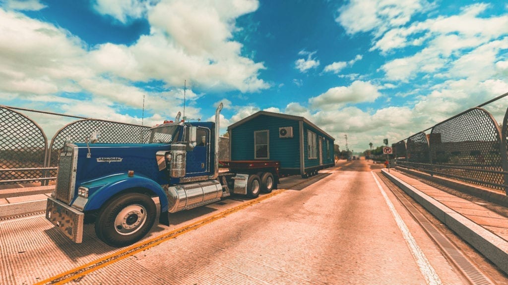 American Truck Simulator Special Transport Dlc Hauling A House Cover Edited