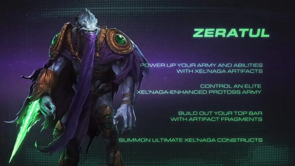 Zeratul Is The Next Co Op Commander In Starcraft Ii