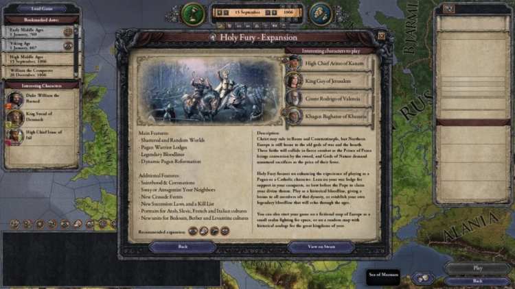 Crusader Kings 2 Holy Fury Review Intro And Recommended