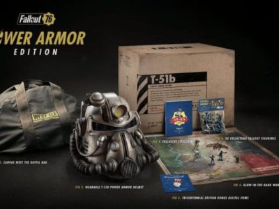 Nylongate Bethesda Fallout 76 Power Armor Edition Canvas Nylon Bag