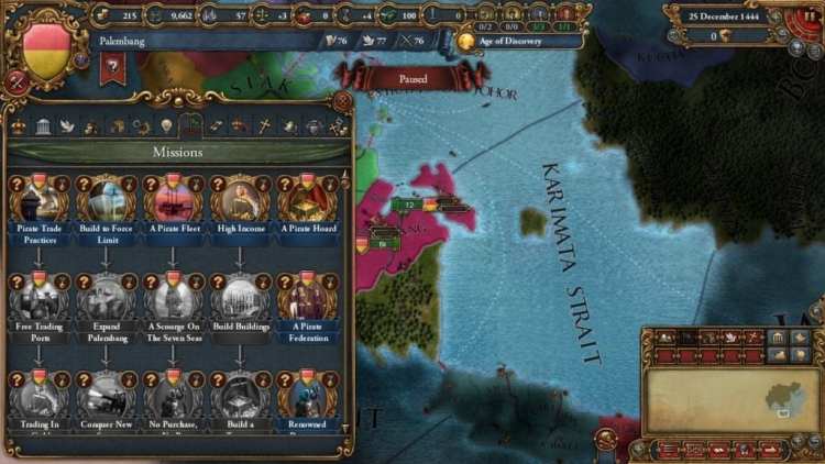 Europa Universalis 4 Golden Century Review Palembang Piracy Ideas