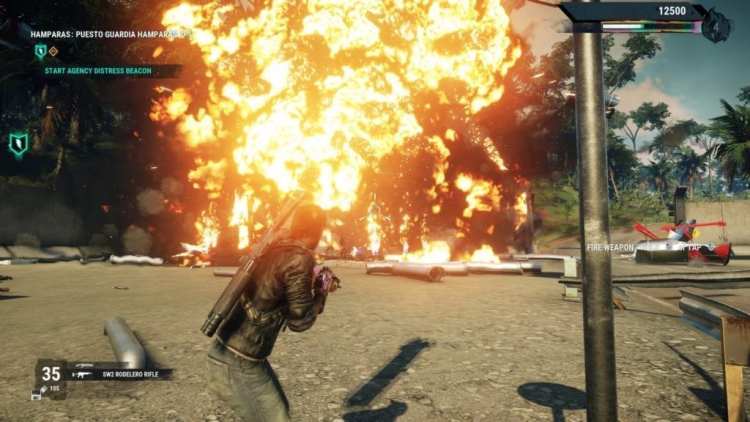 Just Cause 4 Explosion