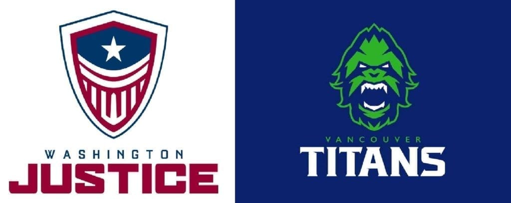 Overwatch League Washington Justice Vancouver Titans Paris Eternal