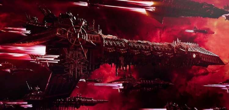 Warhammer 40k Battlefleet Gothic Armada 2 Review Chaos Fleet