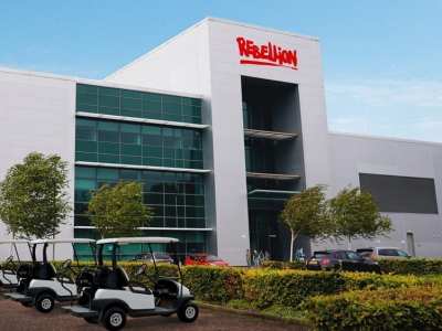 Artists Impression Rebellion Film Studios Front Elevation Cropped