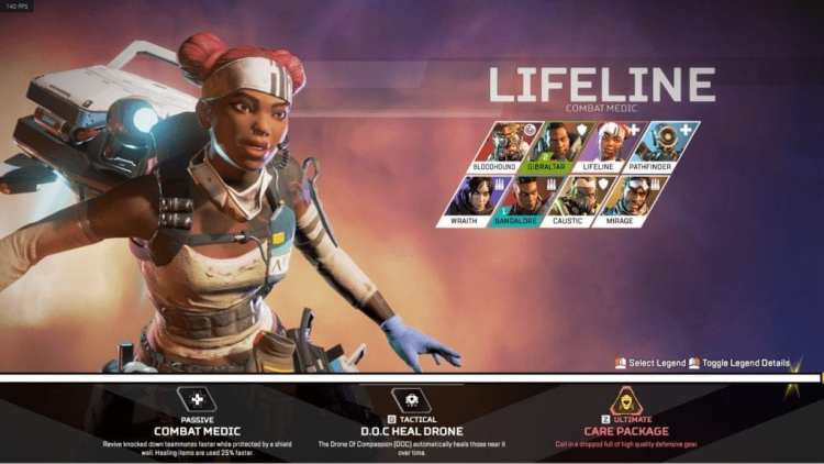 Apex Legends Character Heroes Skills Guide Lifeline