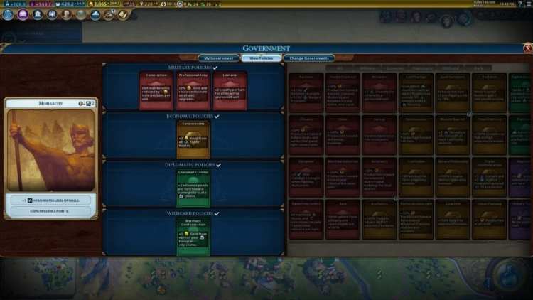 Civilization 6 Civ 6 Gathering Storm Hungary Deity Guide Government Policies Monarchy