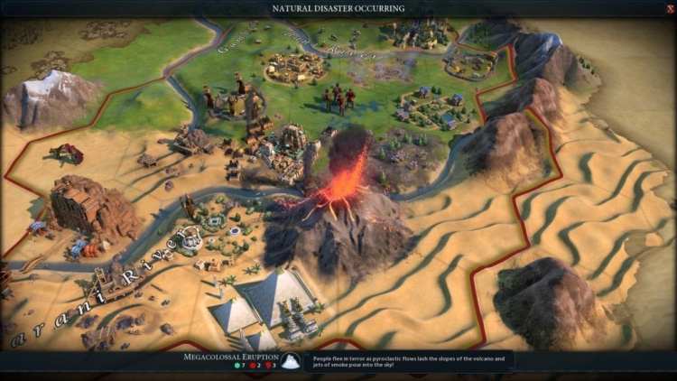 Civilization 6 Gathering Storm Review Volcano Mali