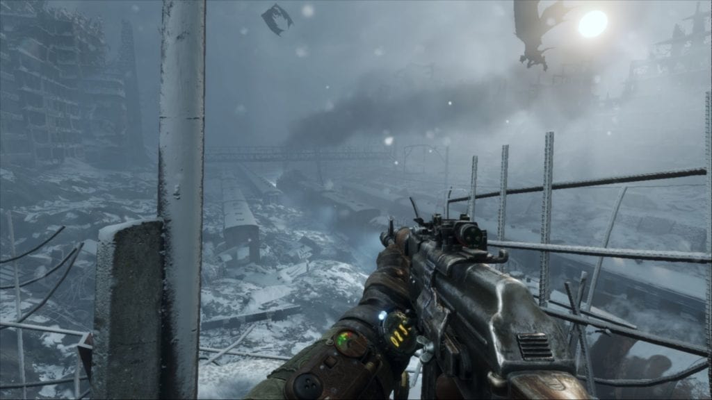 Metro Exodus Passing Train