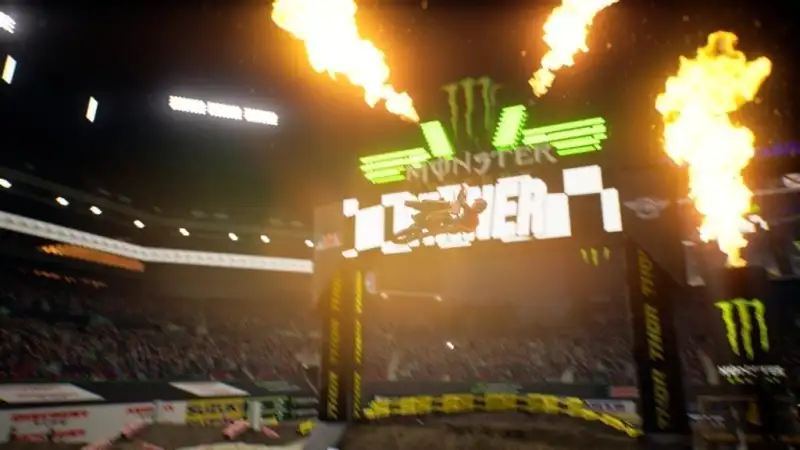 Monster Energy Supercross 2 Pc Fire Finish