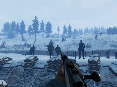 Tannenberg Review World War I Game Romania Trench Snow