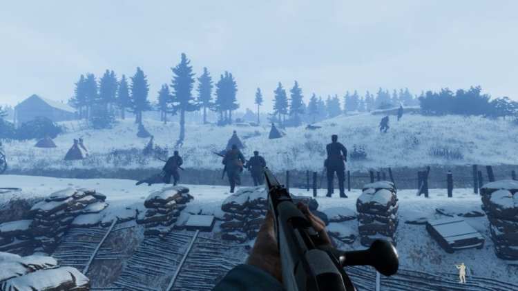 Tannenberg Review World War I Game Romania Trench Snow