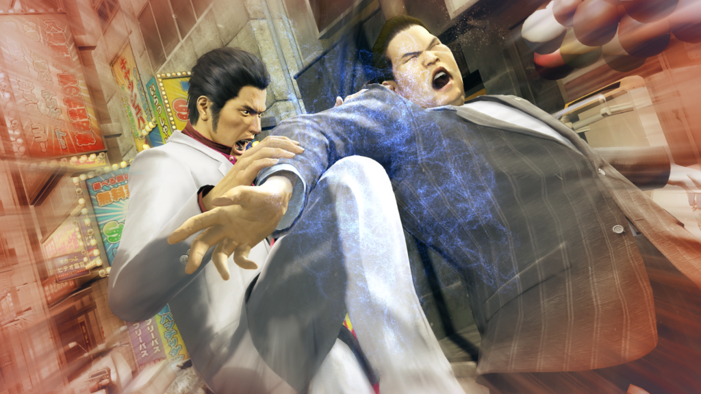 Yakuza Kiwami Steam contest header