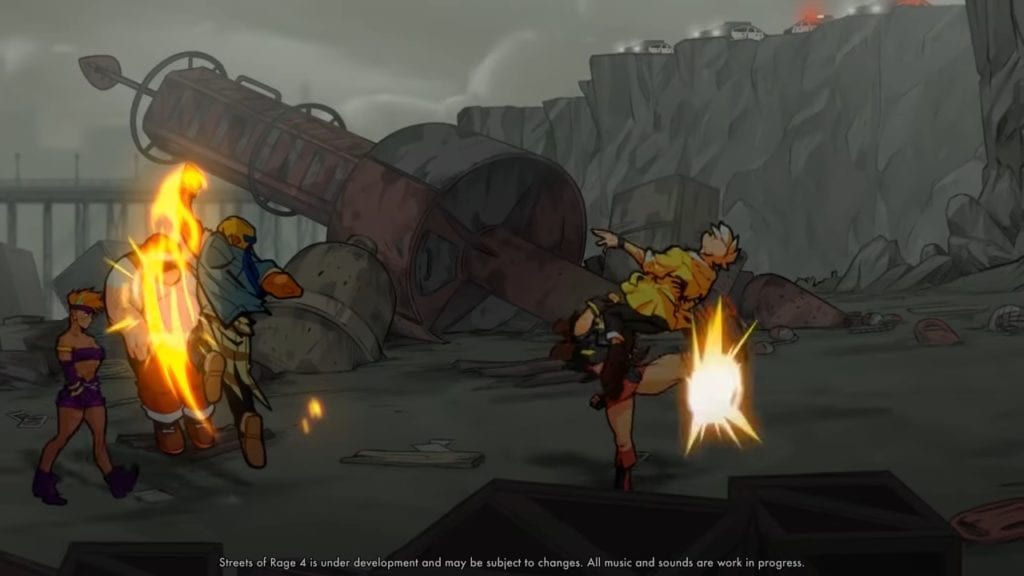 Streets Of Rage 4 Teaser