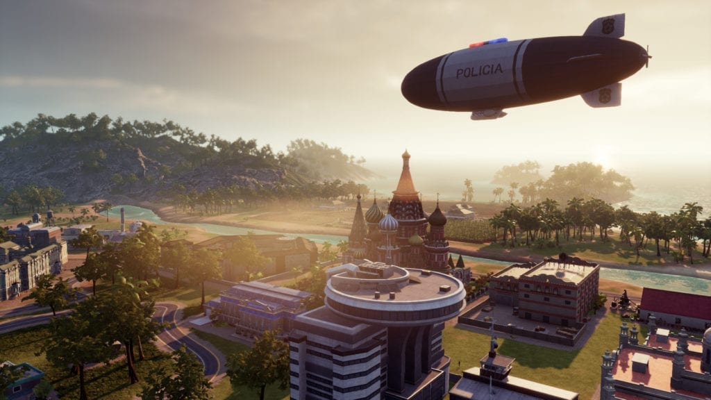 Tropico 6 Police Blimp Screenshot