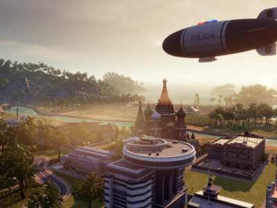 Tropico 6 Police Blimp Screenshot