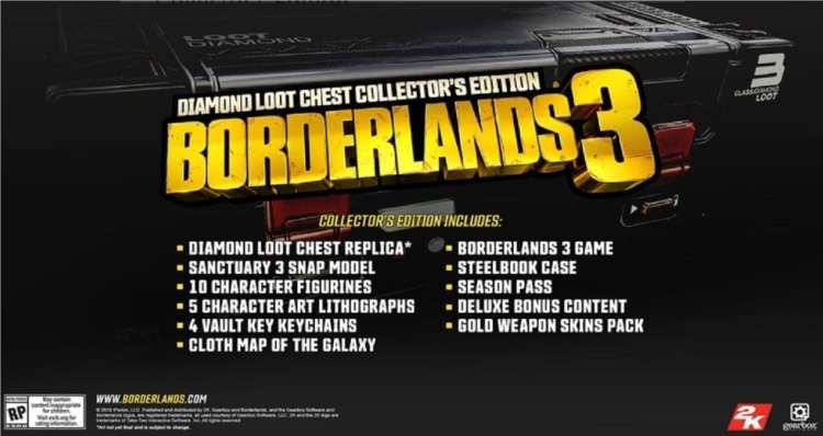 Borderlands 3 Diamond Loot Chest Collectors
