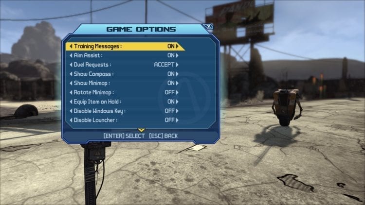Borderlands Game Of The Year Enhanced Pc Tech Review Gameplay Settings