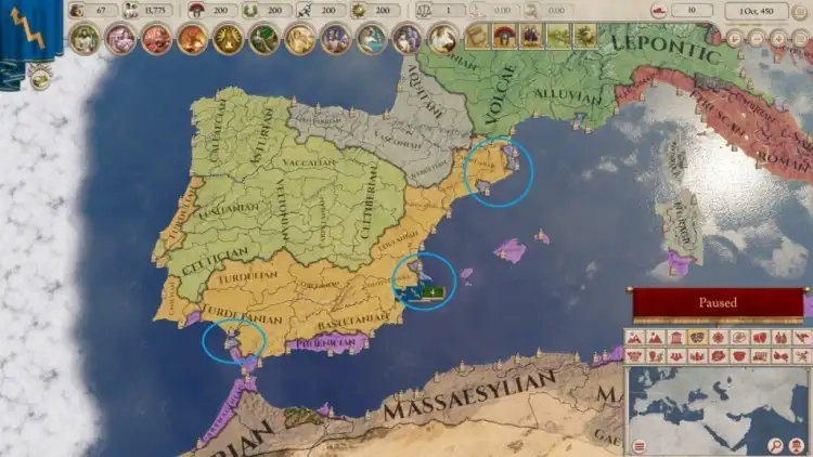 Imperator Rome Guide Interesting Nations Greek Colonies