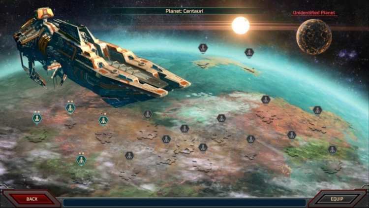 Siege Of Centauri Main Menu