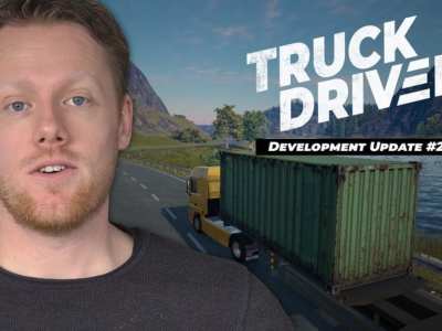 Truck Driver Update Shows Parking System And More
