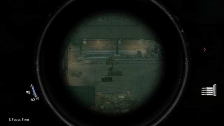 Sniper Elite V2 Remastered sniper scope