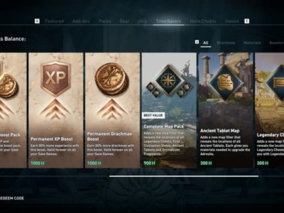 Assassin's Creed Odyssey Microtransactions loot boxes