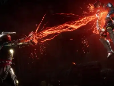 Mortal Kombat 11 Raiden Lightning Scorpion