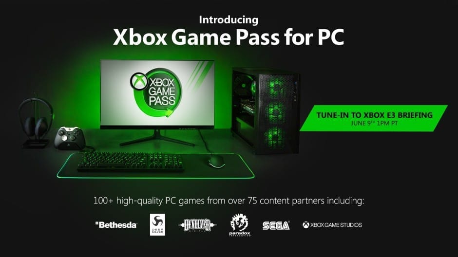 Xbox Game Pass Windows 10 Announcement