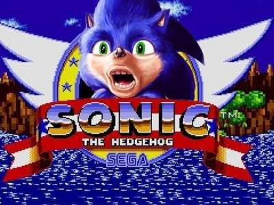 Sonic Movie Logo Feat sonic2020