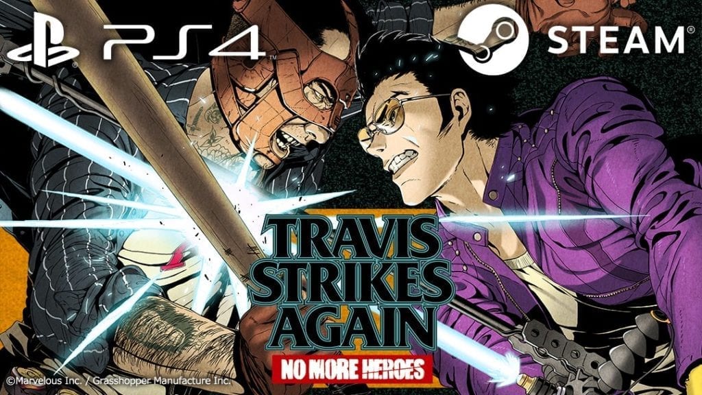 Travis Strikes Again: No More Heroes on PC and PlayStation 4