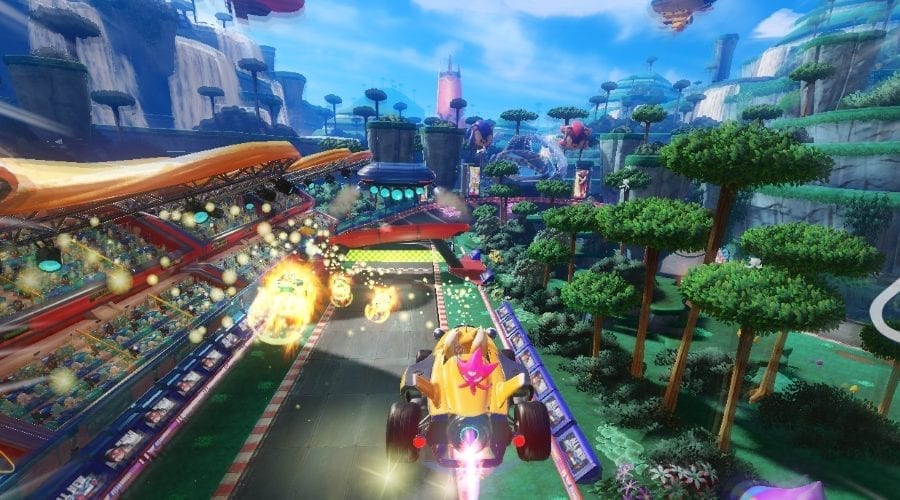Team Sonic Racing Tech Review Feature