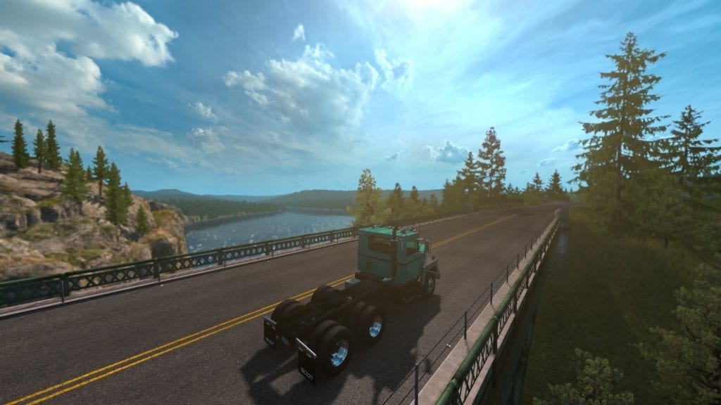 American Truck Simulator: Washington (and Forest Machinery) DLC review - Northward beauty