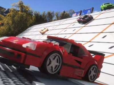 Forza Horizon 4 Lego Speed Champions Trailer Screen