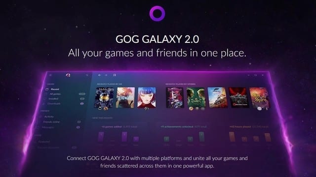 GOG Galaxy 2.0 closed beta launched, invites will come in waves