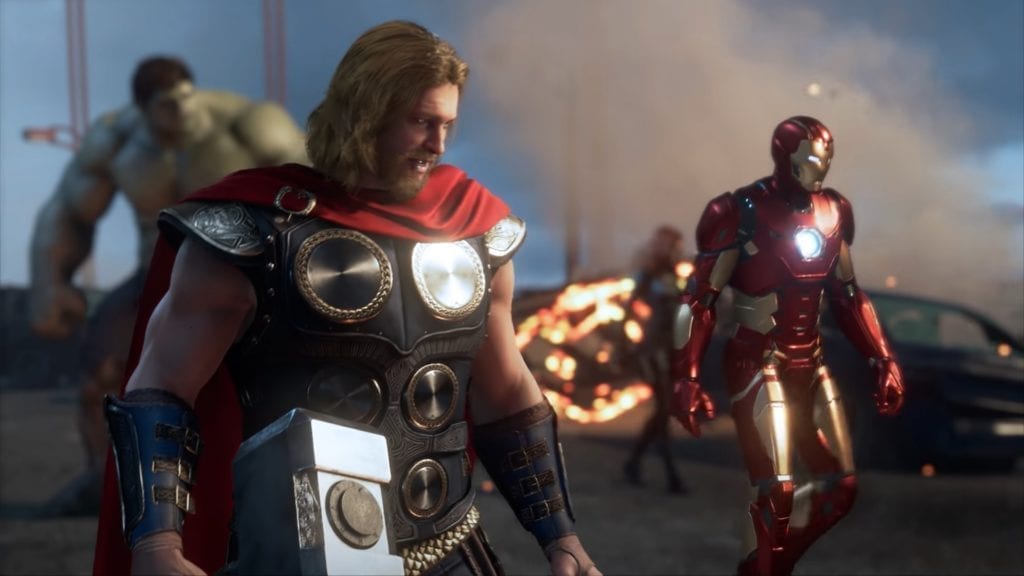 Marvel’s Avengers E3 2019 Team hero crystal dynamics co-op