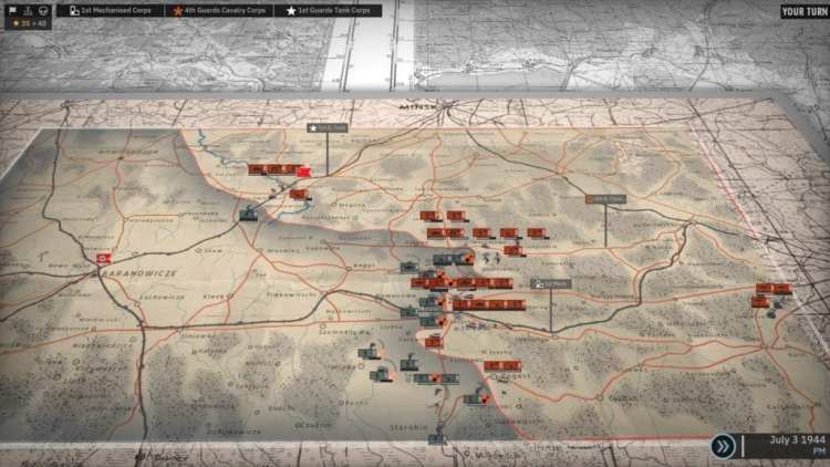 Steel Division 2 Review Army General Map