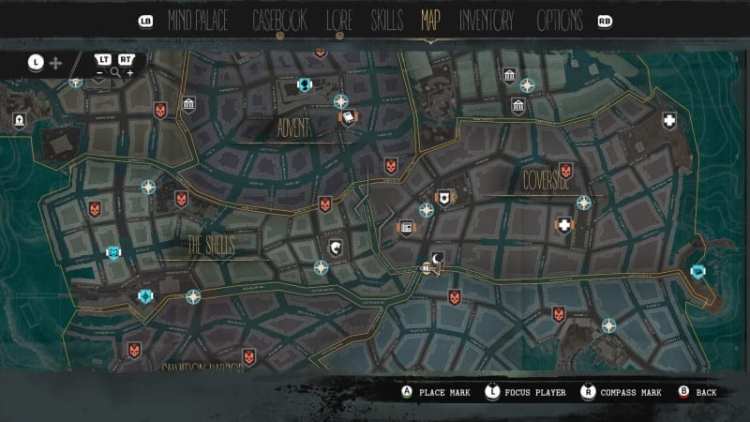 The Sinking City Pc Review Oakmont World Map