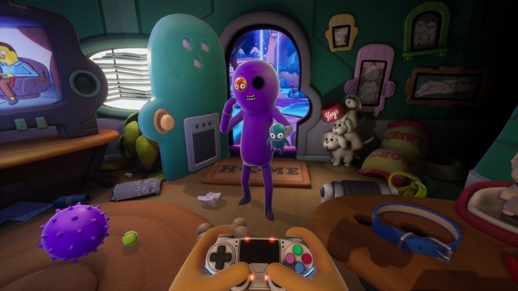 Trover Saves The Universe Apartment Pc