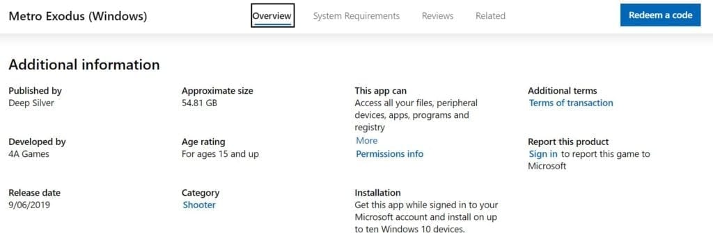 Epic Games Store - Microsoft Apps