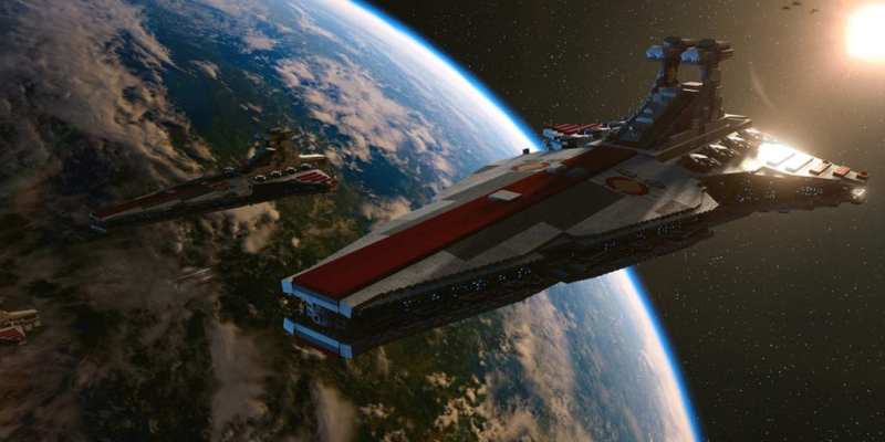 Lego Star Wars Skywalker Saga Venator from TT Games