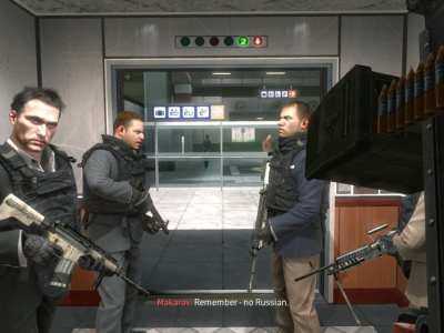 Modern Warfare 2 No Russian sledgehammer controversy, from Condrey