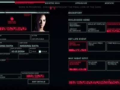 Cyberpunk 2077 designer shares details on life path and choices