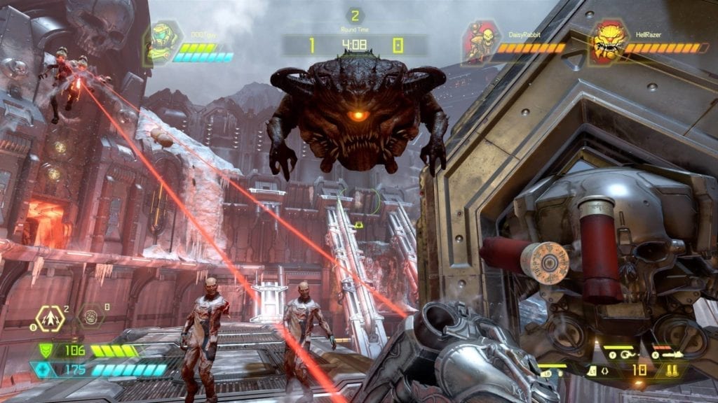 Doom Eternal Battlemode multiplayer from id Software / Bethesda