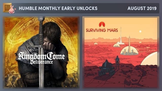 Humble Monthly August 2019: Kingdom Come Deliverance and Surviving Mars