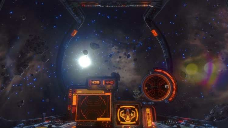 Rebel Galaxy Outlaw Cockpit View