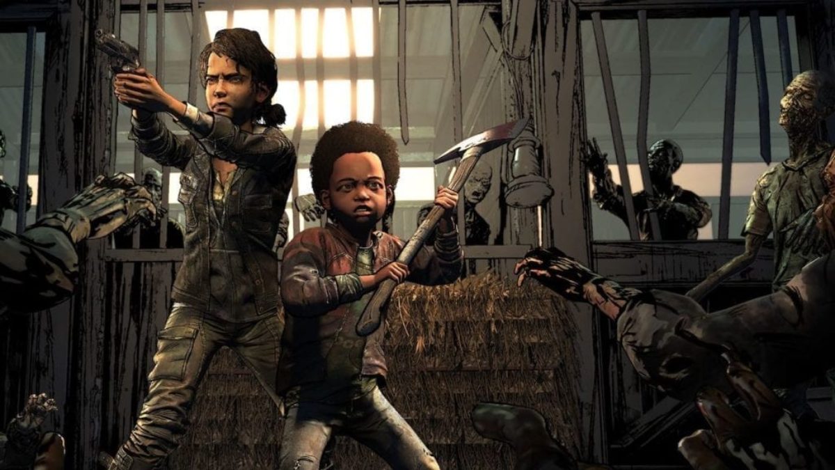 walking dead video game order
