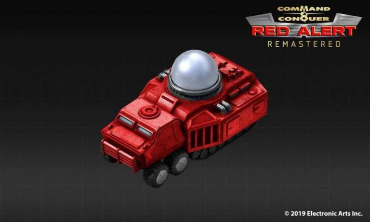 Command Conquer Remastered Tesla Tank
