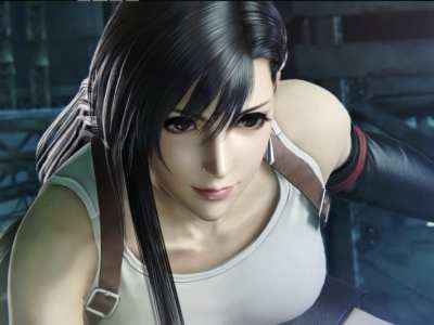 Tifa Dissidia Face Shot